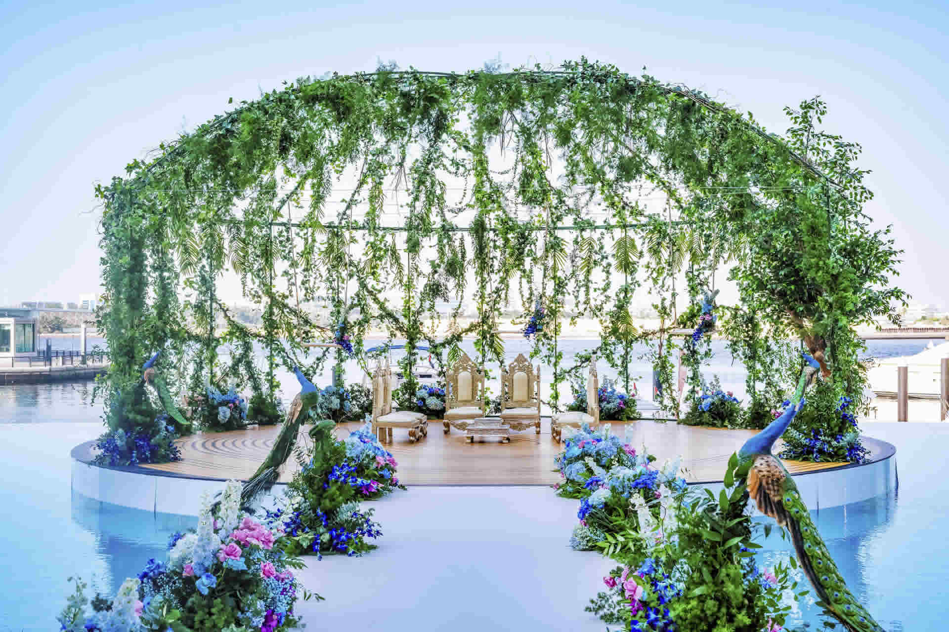 Wedding Magnificence in Abu Couture and Culture: A Palazzo Versace Wedding Saga by Vivaah Celebrations